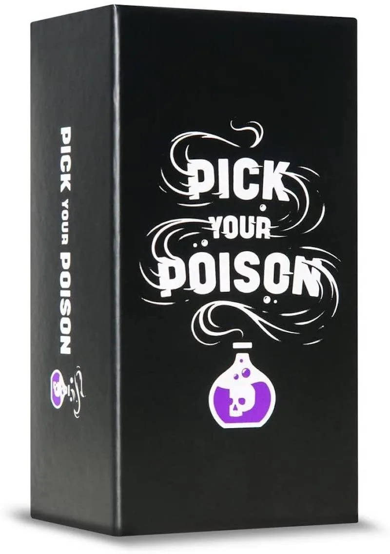 Fun Halloween board games: Pick Your Poison is a family-friendly version of "Would you rather?"
