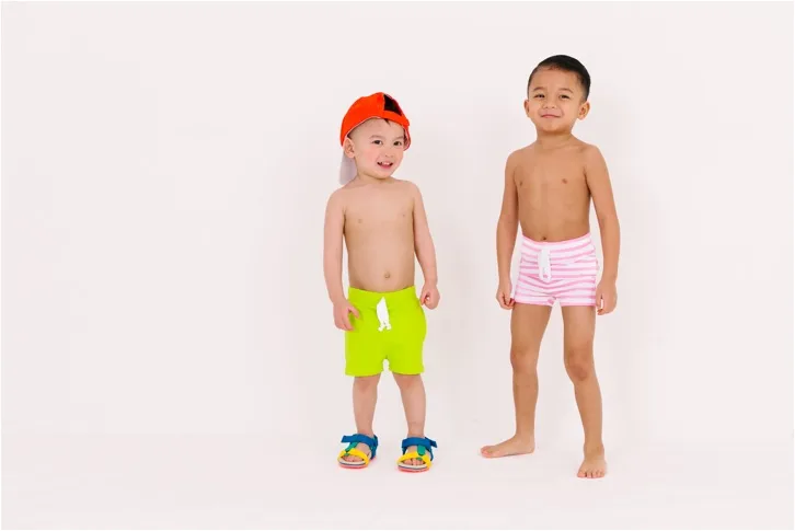 June & January's new swim collection: Cute swim shorts for boys