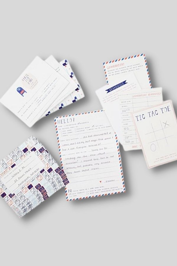 Gift this sweet penpal set to grandparents for Father's Day