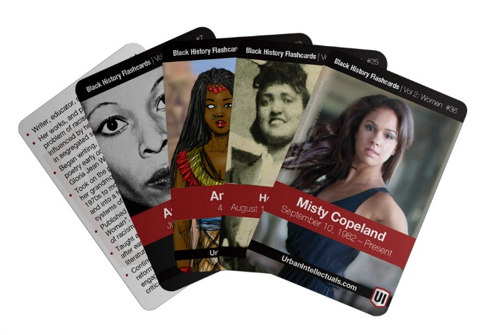 Urban Intellectuals Black History Flashcards volume 2