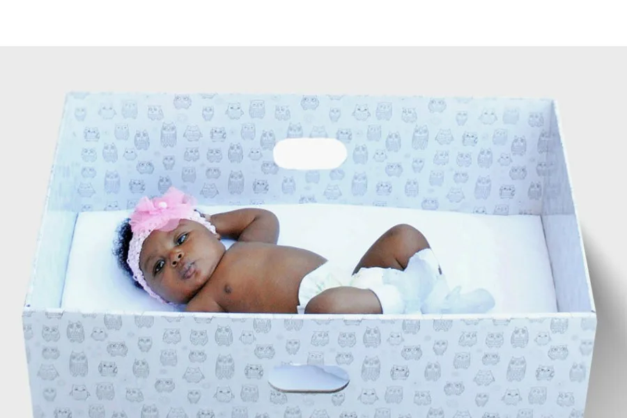 The Baby Box Co. will send 105,000 new families in New Jersey home with newborn essentials and a way to keep babies safe while sleeping.