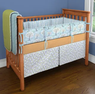 Can't find the perfect baby bedding? Design your own.