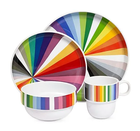Vibrant Novogratz stoneware dinnerware