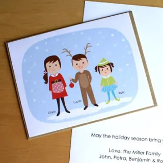Picture-perfect custom holiday cards. Hold the picture.