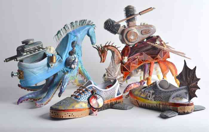 Custom Vans art contest finalist from Oak Harbor High School, WA