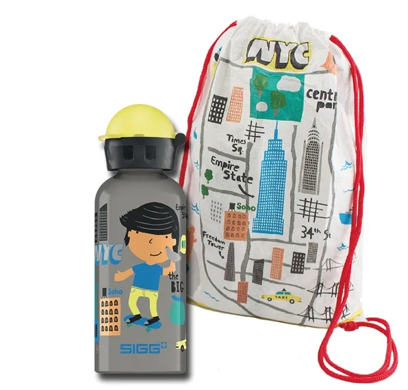 SIGG water bottles for kids: NYC design in new travel series