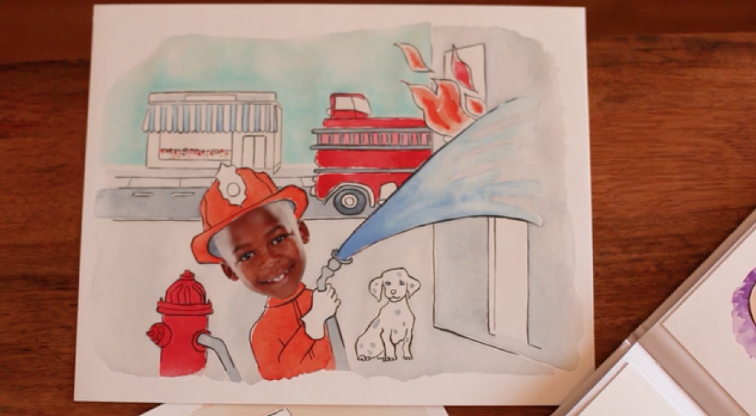 A new totally custom children's book to let all kids see themselves as anything they want to be | Seeing is Believing