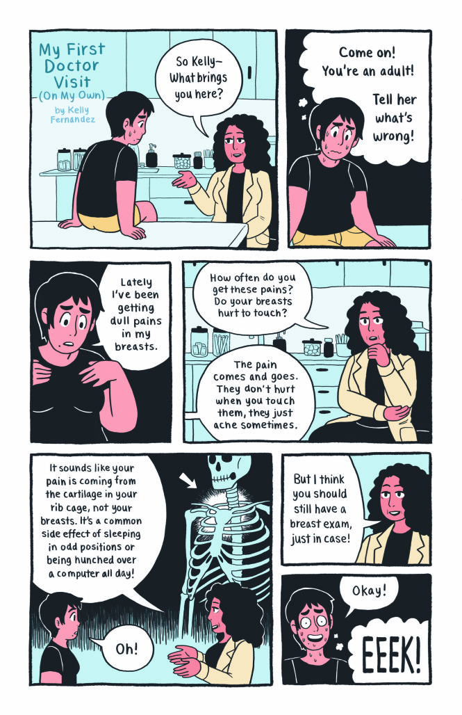 Mine! comics collection is a graphic novel anthology to benefit Planned Parenthood.