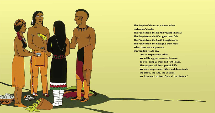 The People Shall Continue is an epic history of Native people in North America