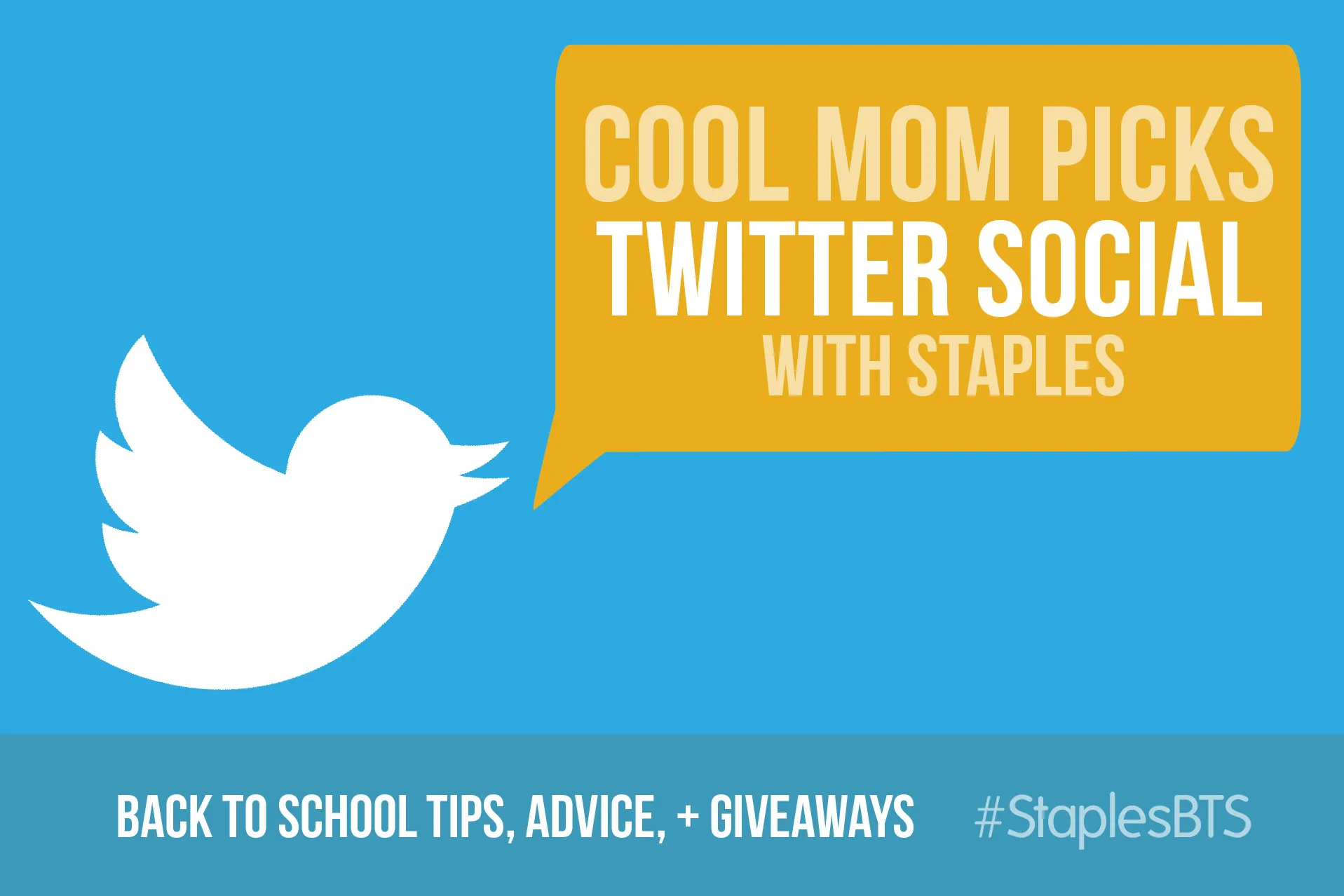 Twitter Social with Staples