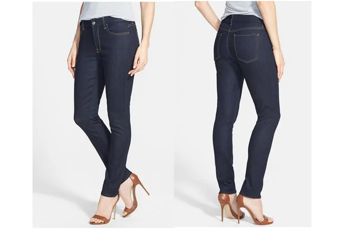 Jen7 stretch skinny jeans reviewed on coolmompicks.com