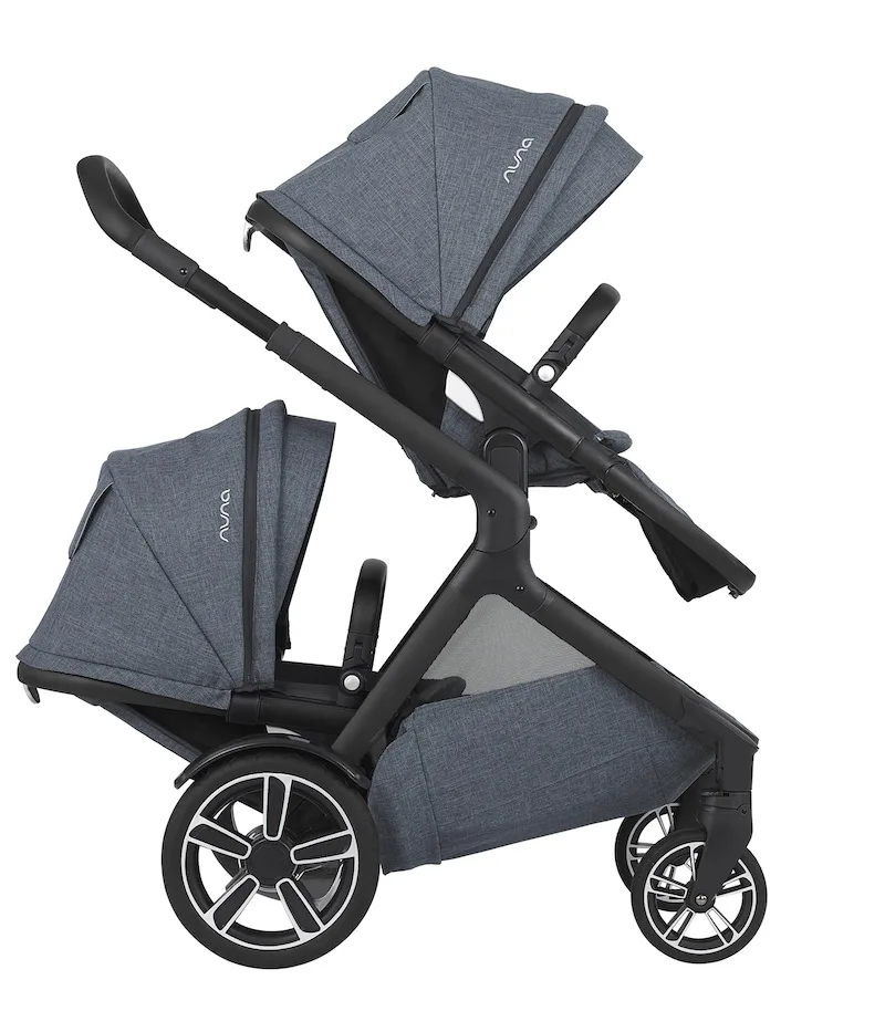 Best gear for twins: The Nuna DEMI Grow fills all our requirements for twin strollers.