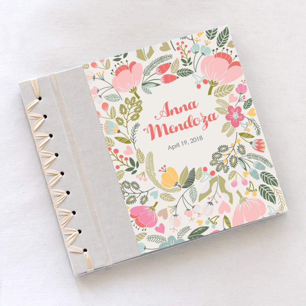 Best baby shower gifts $50-150: Personalized baby book from Rag & Bone | Cool Mom Picks Baby Shower Gift Guide