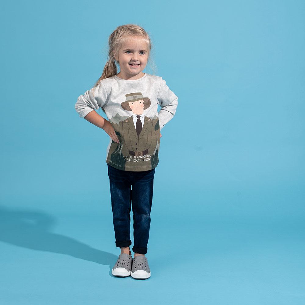 Juliette Gordon Low tee for kids