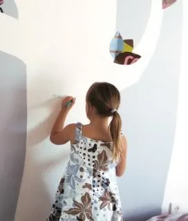 The writing's on the wall, literally
