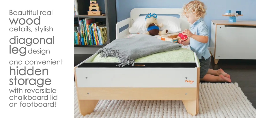 Kids furniture: P'kolino Little Modern Bed