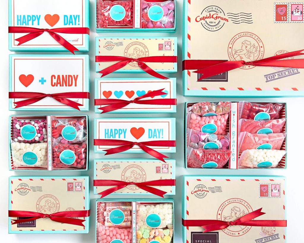 Give your friends Sugarwish candy and treats for Valentine's Day