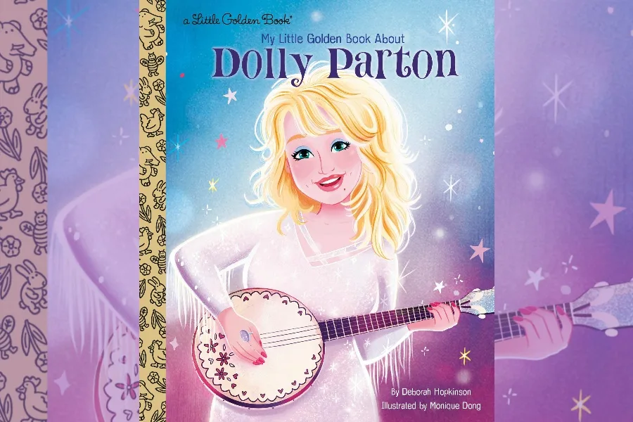 Hooray! You can now pre-order My Little Golden Book About Dolly Parton