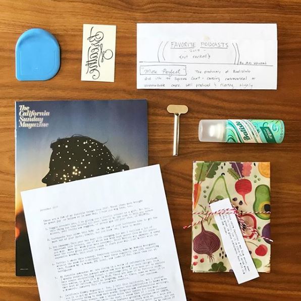 A favorite things gift box: How to put together your own | photo Tina Roth Eisenberg @SwissMiss