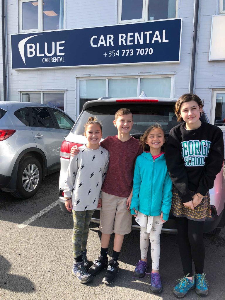 Traveling to Iceland with Kids: Blue Car Rental review