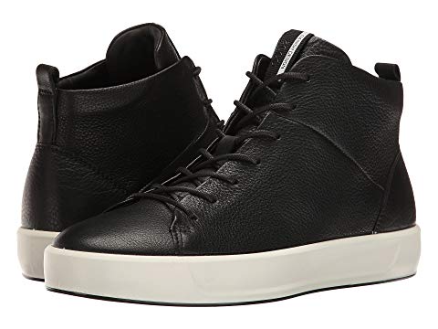 ECCO Soft 8 high-top sneaker: Cool sneaker in a style that feels more like a bootie