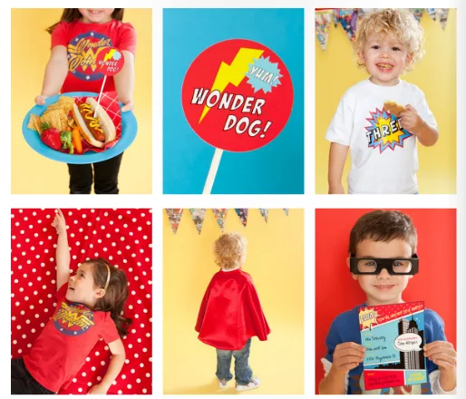 The coolest superhero party resources online