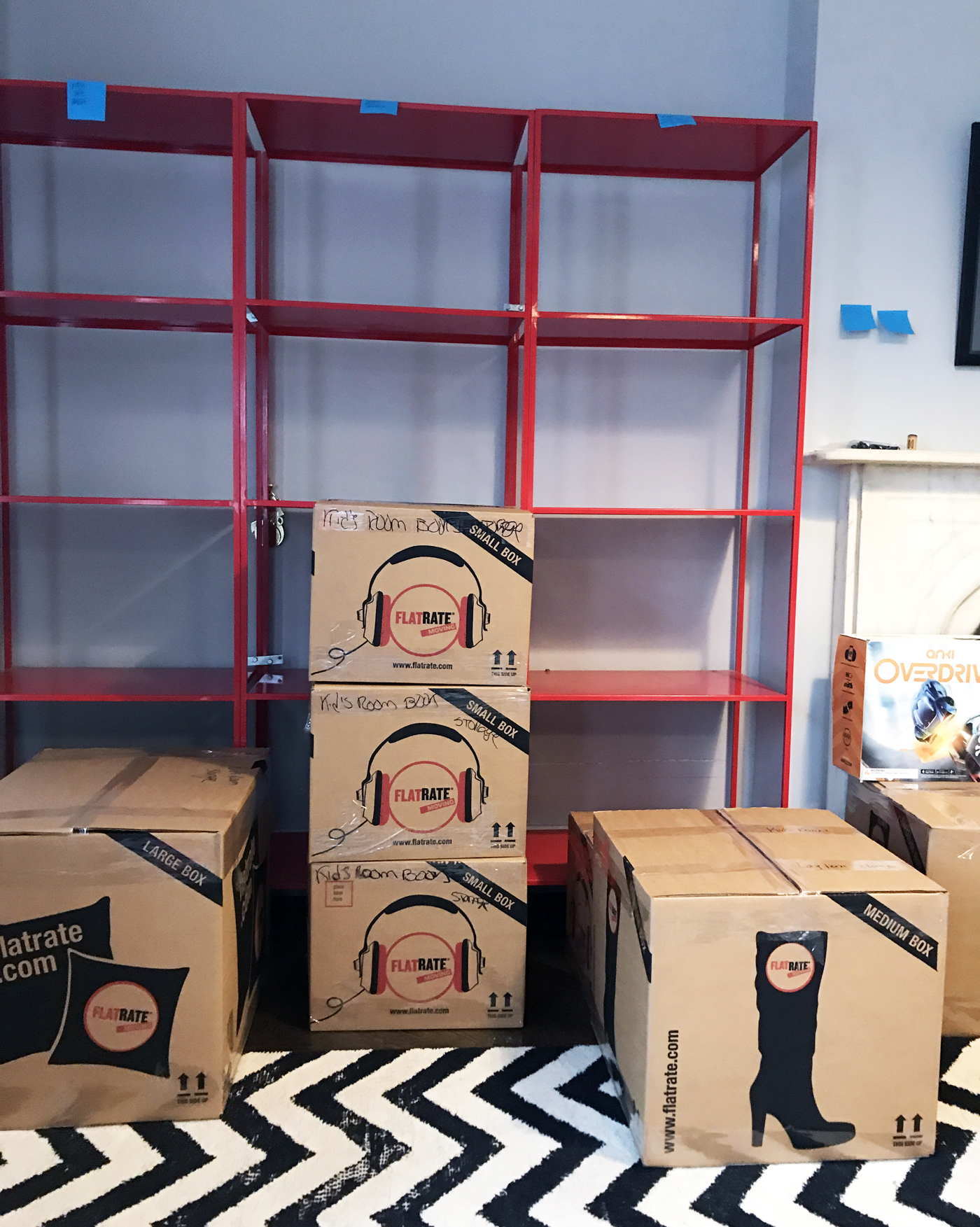 Tips for moving with kids without losing your mind: PURGE, purge, purge! We have tips for how to clean things out before you start packing. | Cool Mom Picks | sponsored by FlatRate Moving