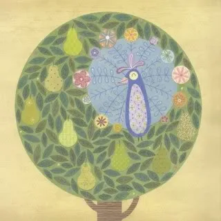 I'm dreaming of a blue peacock