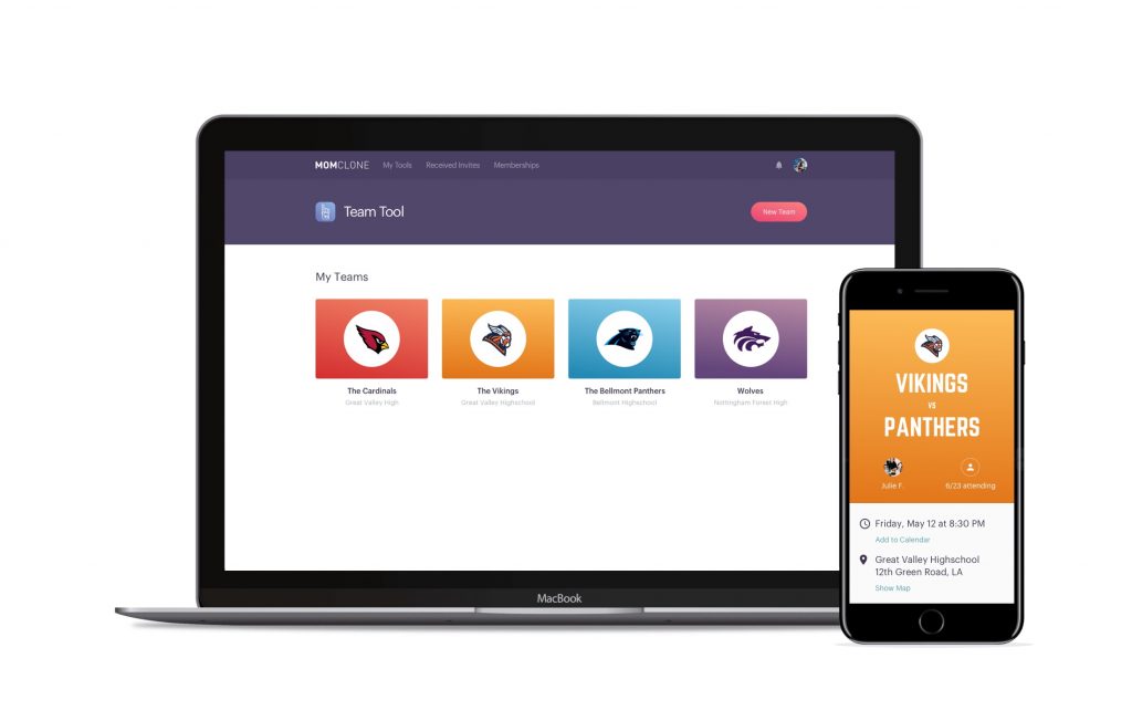 MomClone helps you organize your kid's sports team | Sponsor