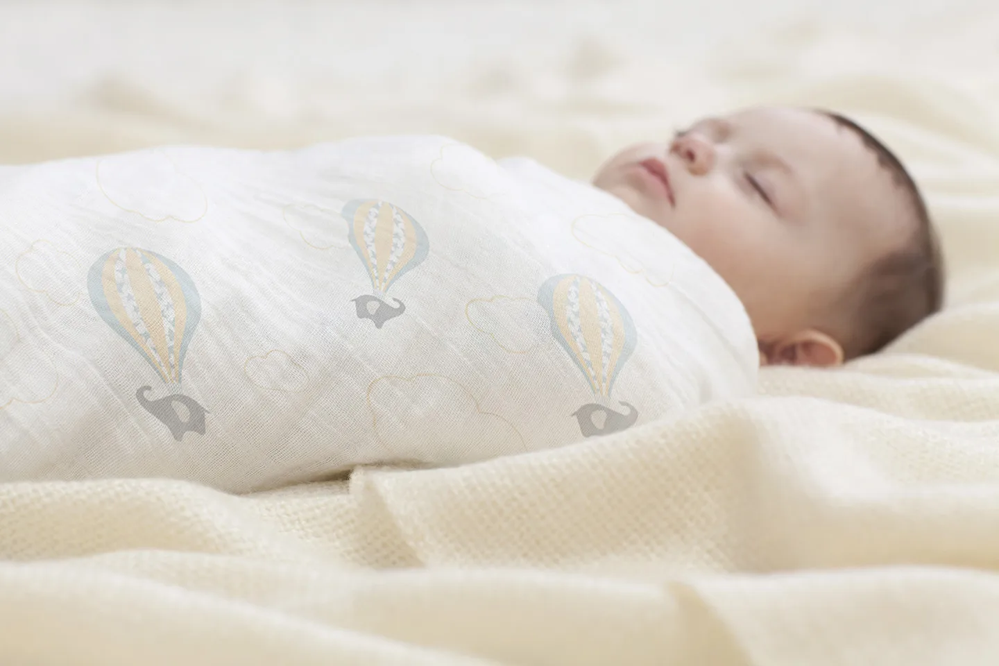 Organic swaddle blanket