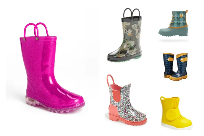 Cool Rain Boots for Kids Under $50