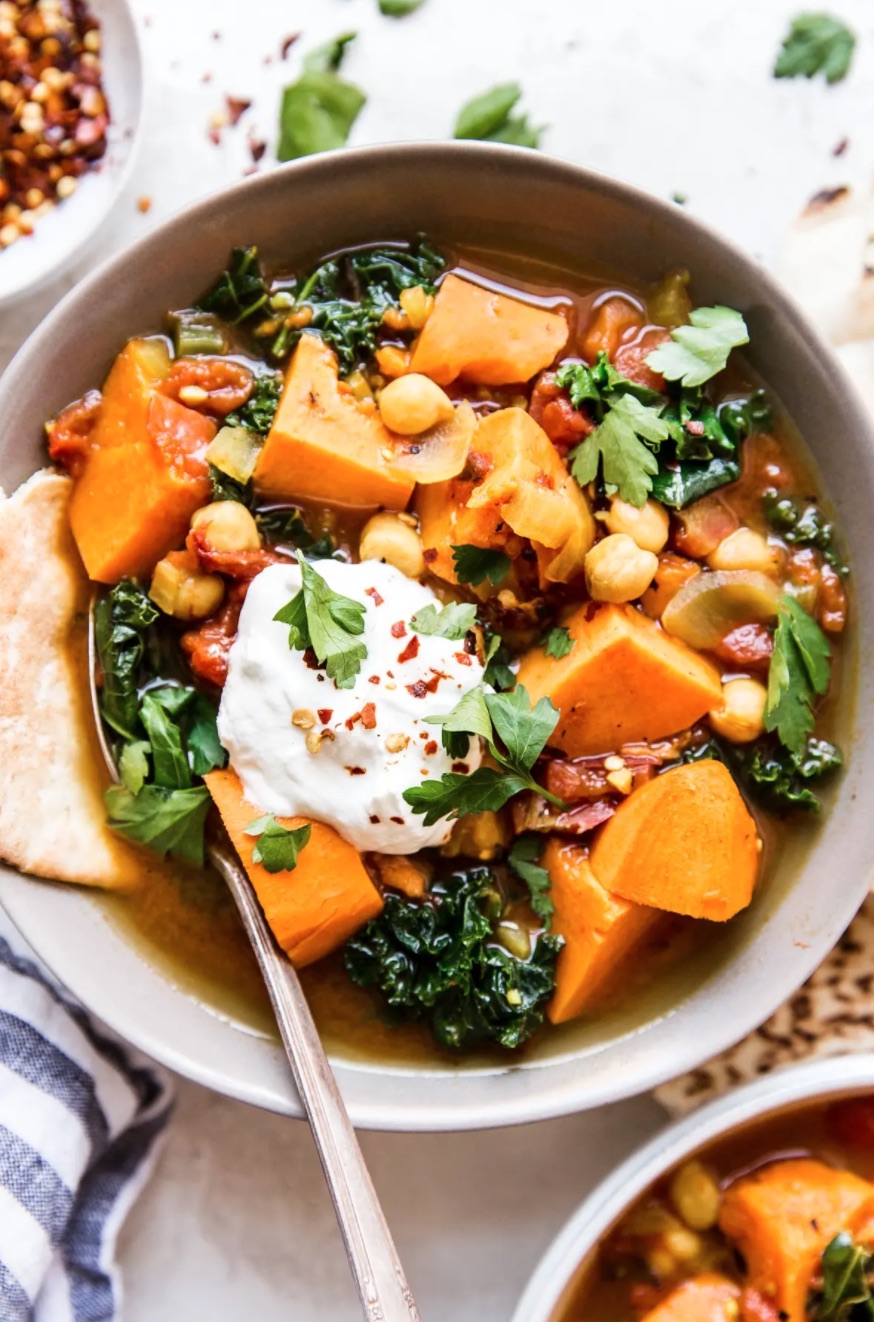 Mandalorian themed recipes for a watch party, like the Spicy Vegetable Stew from The Modern Proper