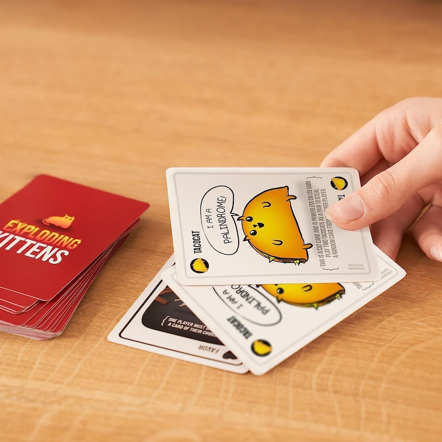 Exploding Kittens: Best games for older kids 10 and up