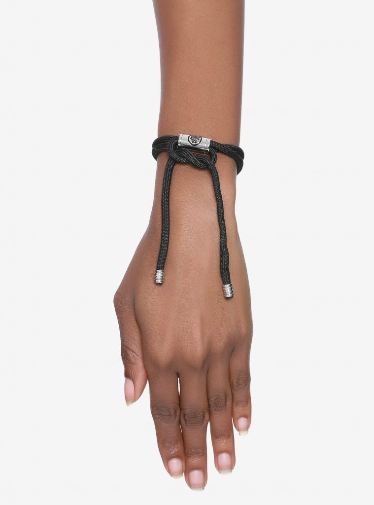Black Panther BoxLunch collection | thick cord wrap bracelet
