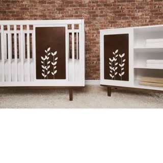 A Ray of sunshine in nursery decor.