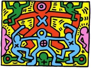 Turns out Keith Haring's art can teach kids about more than just art