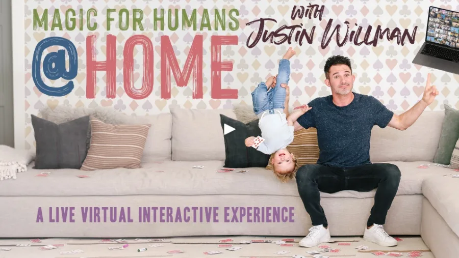Celebrate Valentine's Day at home with Justin Willman