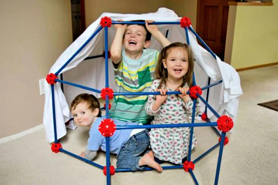 Ultimate fort builder and other top educational toy at Lakeshore Learning