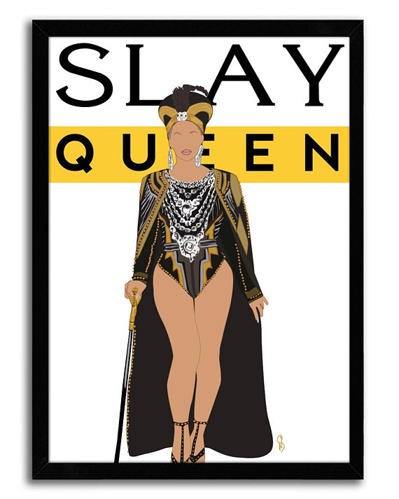 Slay Queen artwork by GNOpop | Affordable Mother's Day gifts under $15