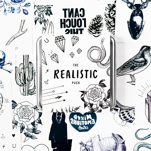 Realistic temporary tattoo set from Tattly | The coolest gifts of the year for tweens and teens