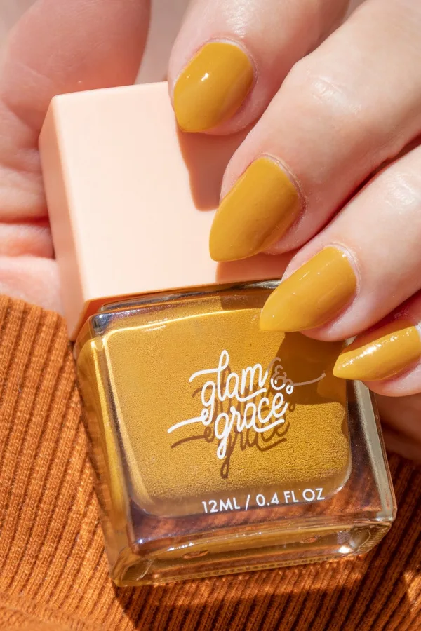 Hot winter nail trends: Not-white polishes like this one from Olive & June