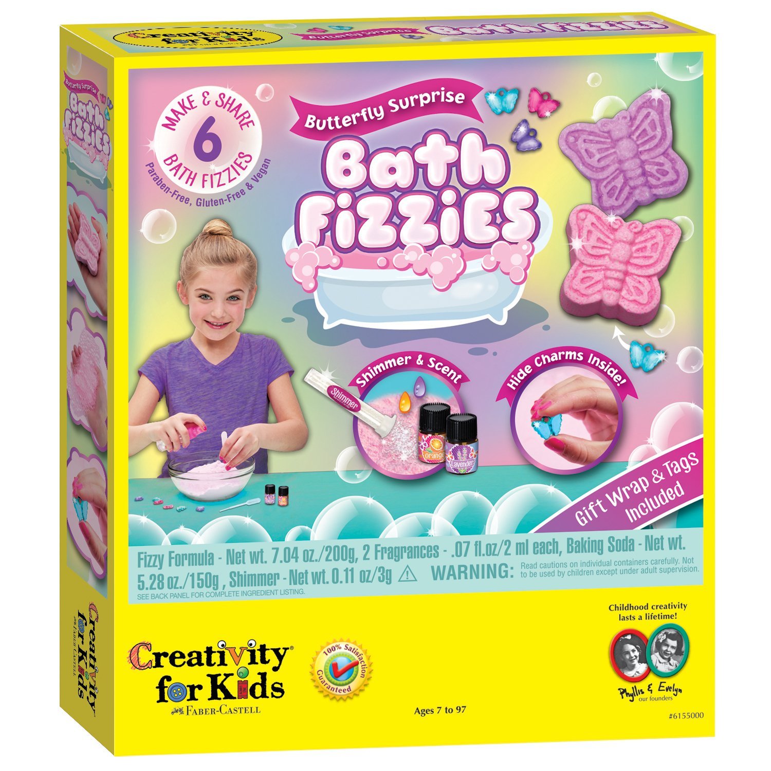 Creativity for Kids DIY bath fizzies craft kit: Great last-minute holiday gift