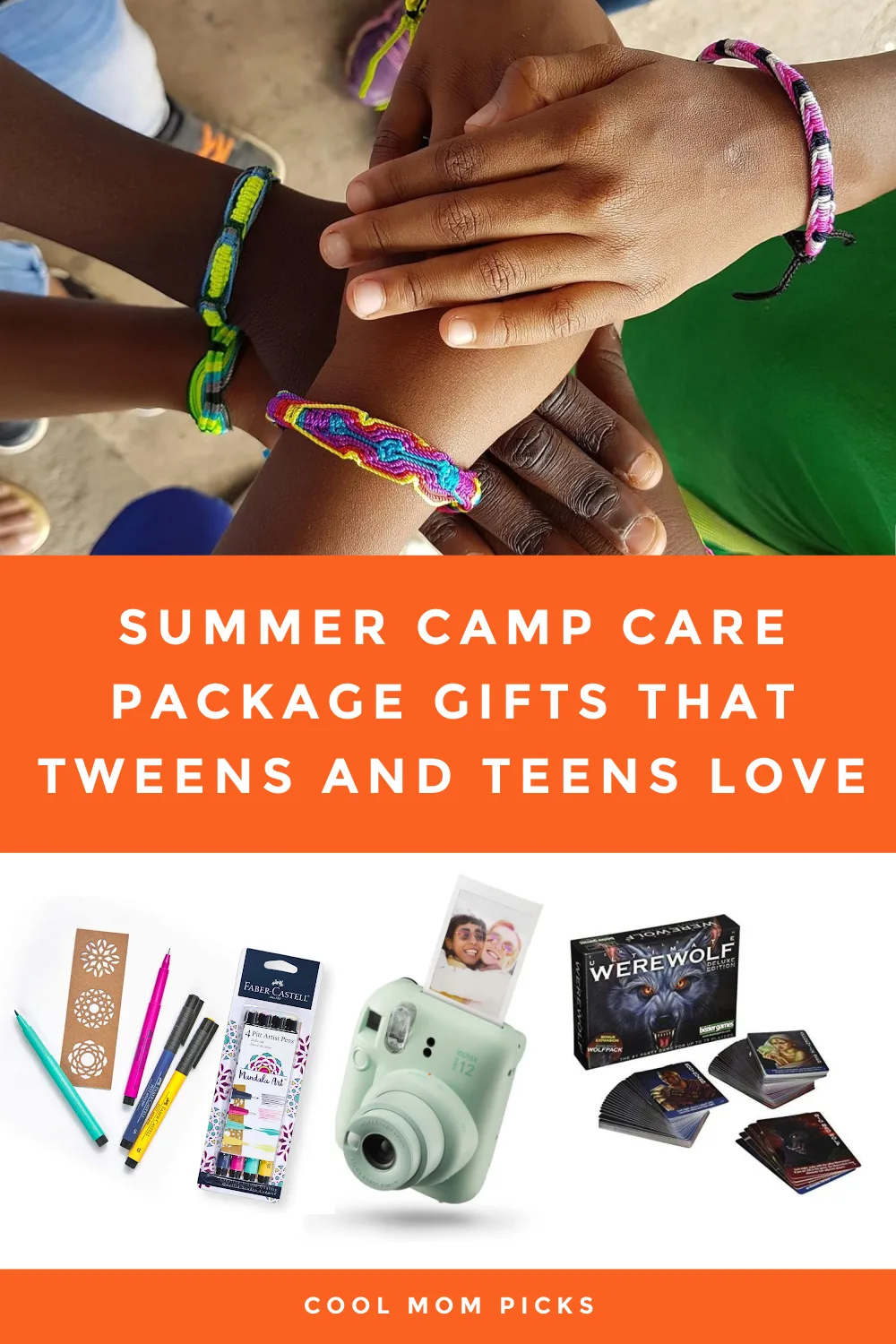Bic BodyMark temporary tattoo pens make a cool summer camp care package idea for tweens and teens