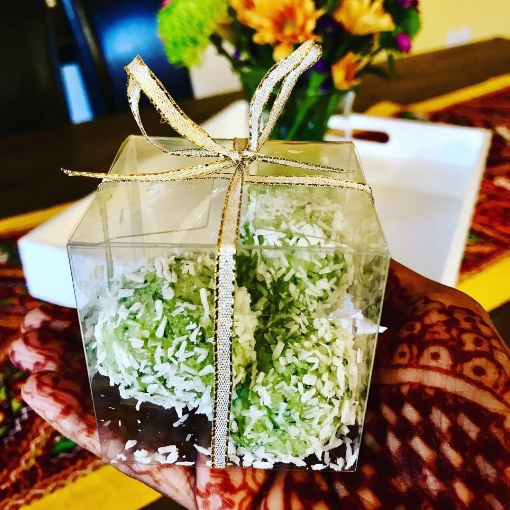 Diwali gifts of Mithai, traditional sweet treats, presented in beautiful wrapping | photo © Nirasha Kumar