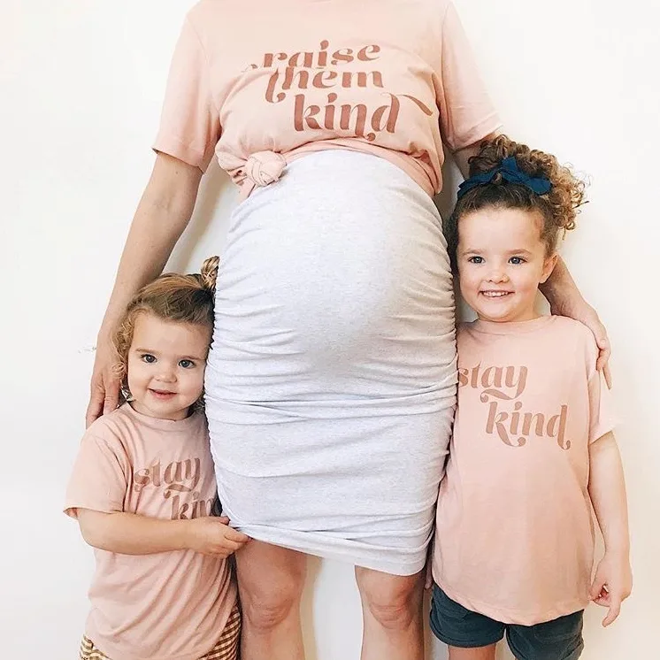 Polished Prints: Stay Kind kids' tees