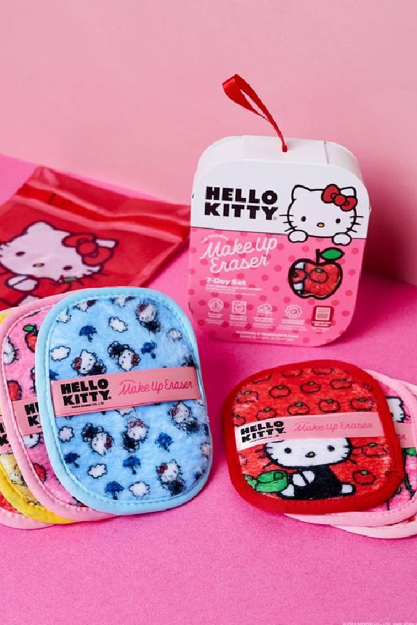 The Original Makeup Eraser (new Hello Kitty Pattern!) is great for camp care packages as an alternative to washcloths