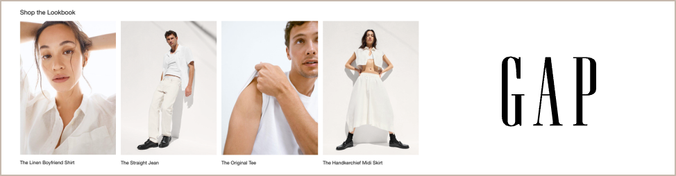 Gap Banner: Summer Lookbook