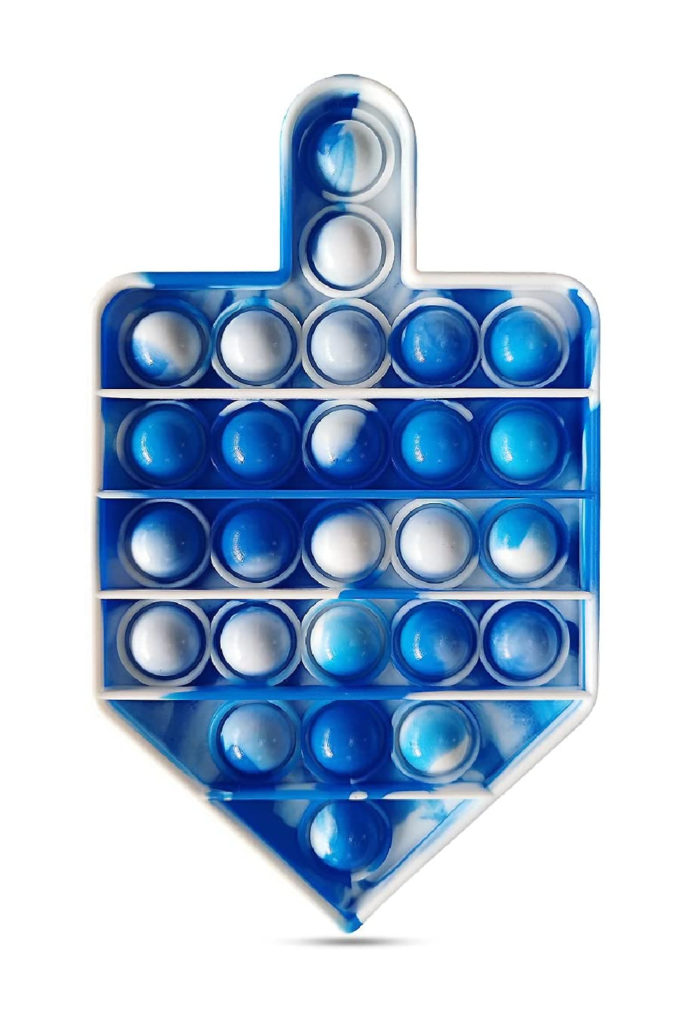 Hanukkah Dreidel PopIt Fidget Toy: Best Hanukkah Gifts for Kids 2022