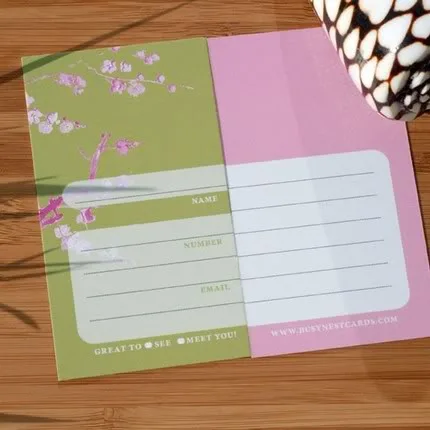 Fill-in-the-Blank Calling Cards: Sooooooo Smart