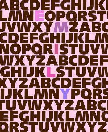 Personalized Alphabet poster by MadeByGirl | Cool Mom Picks